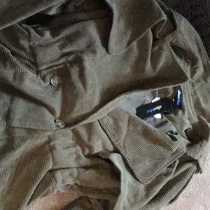 Army green never worn Alice blue jacket
